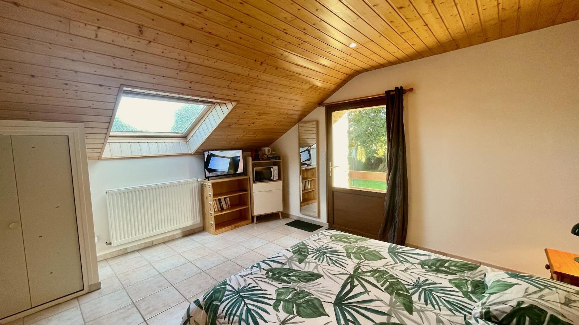 Chambres D'Hotes Les Tilleuls Poullaouen Exterior foto